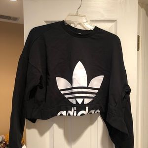 Adidas women’s cropped sweatshirt